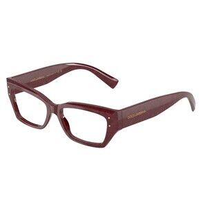 NWT Dolce & Gabbana 0DG3387-3442-53 Brown 53mm Eyeglasses